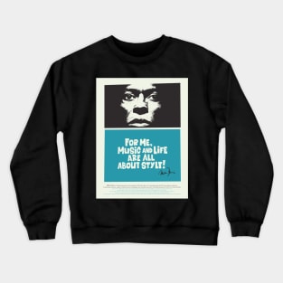 Miles Davis - Where Music and Life Embrace Style - Is all about Jazz Music Crewneck Sweatshirt